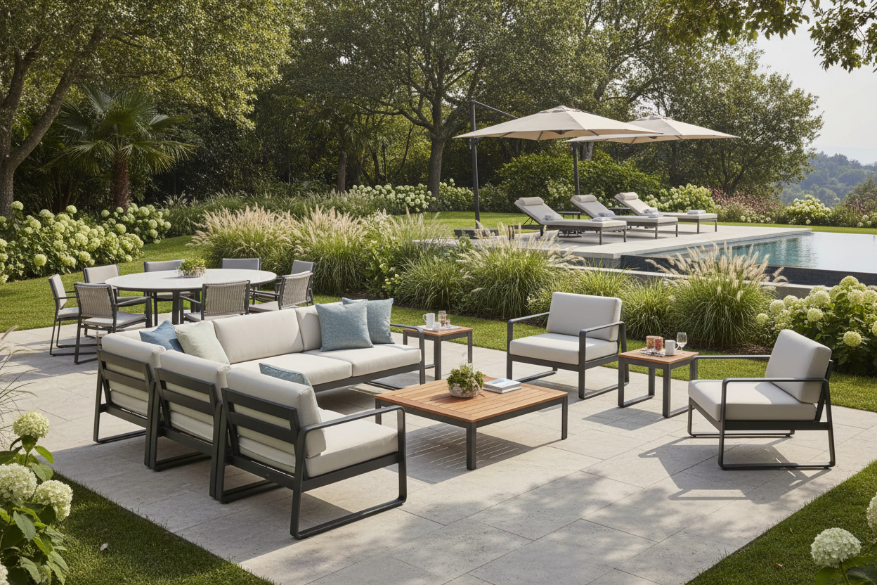 Aluminum Outdoor Furniture Collection