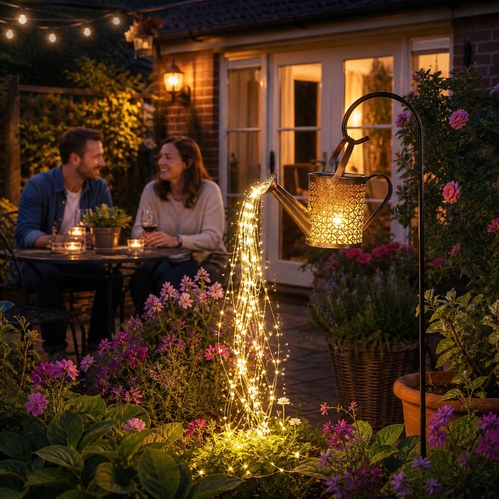 Solar Watering Can Light