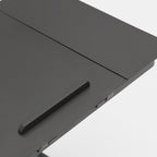 RISE SLIDER SIDE TABLE  ALU TOP