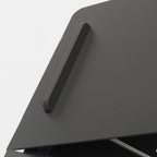 RISE SLIDER SIDE TABLE  ALU TOP